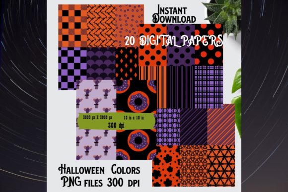 20 Digital Halloween Papers: A Strategic Resource for Creative and Professional Use