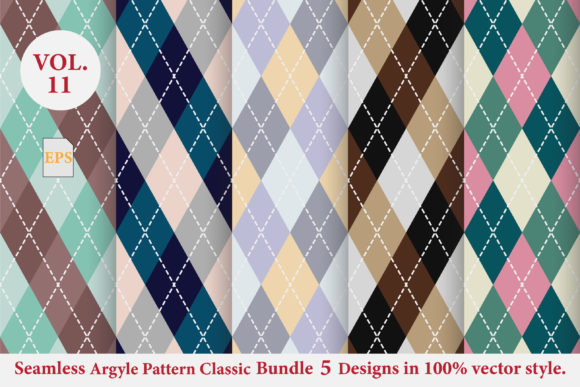 Argyle Classic Pattern Bundle Vol.11