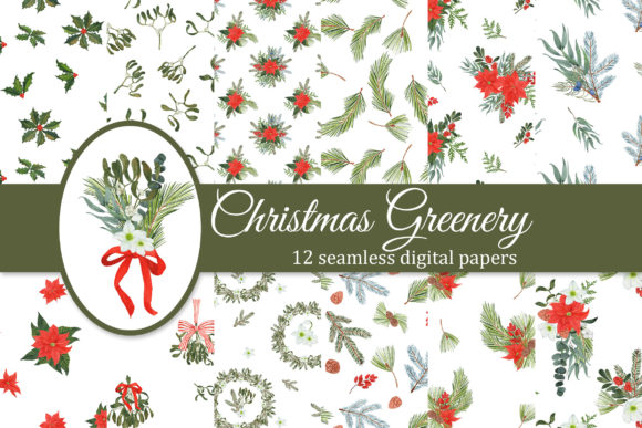 Christmas Floral Seamless Pattern: A Strategic Design Tool for Creative and Business Success