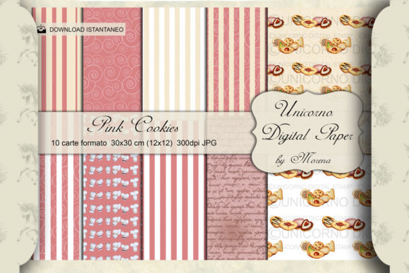 Pink Cake DIGITAL PAPER PACK: A Versatile Tool for Creative Projects