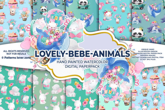 Watercolor Floral Seamless Pattern VL68: A Versatile Digital Design for Creative Projects